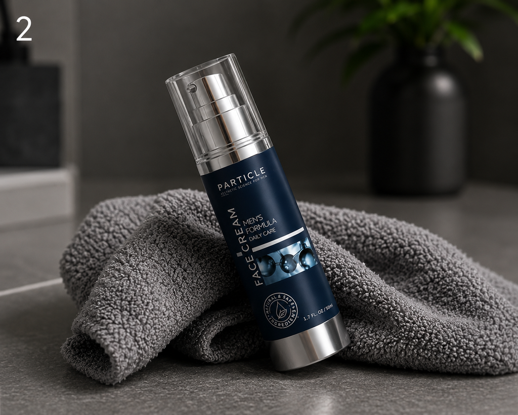 Particle Face Cream For Men 6 In 1 Anti Aging Cream Fights Eye Bags Dark Spots